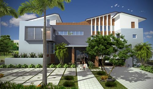 Thiết kế sân vườn biệt thự
