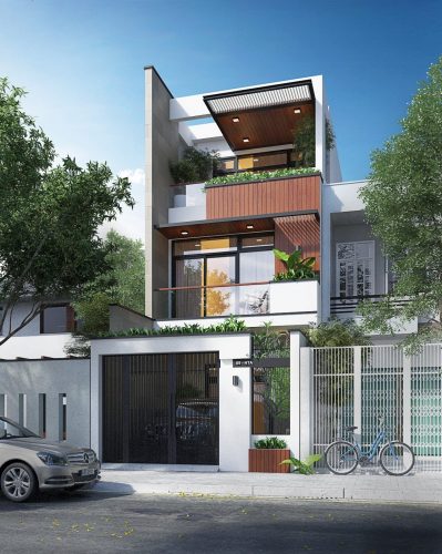 Biệt thự 3 tầng